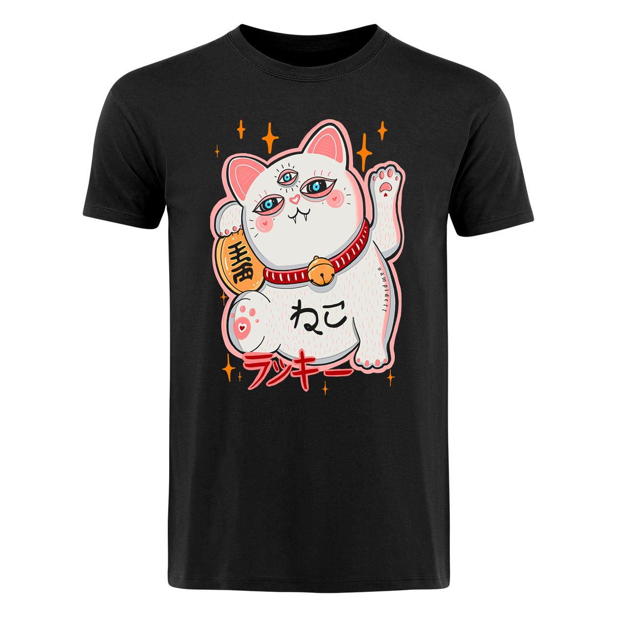 Vampidett - Manekineko - T-Shirt | yvolve Shop