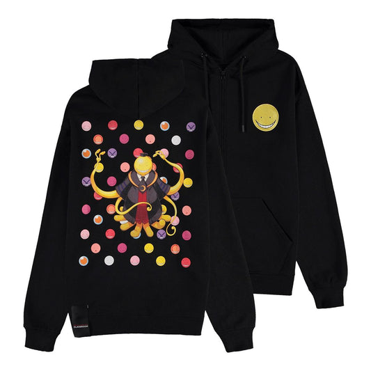 Assassination Classroom - Koro Faces - Zip-Hoodie