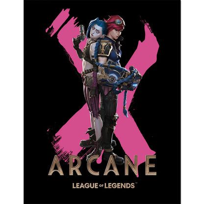 League of Legends - Arcane Duo - Gerahmter Kunstdruck