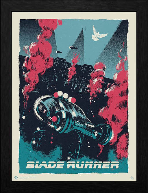 Blade Runner - Spinners - Gerahmter Kunstdruck | yvolve Shop