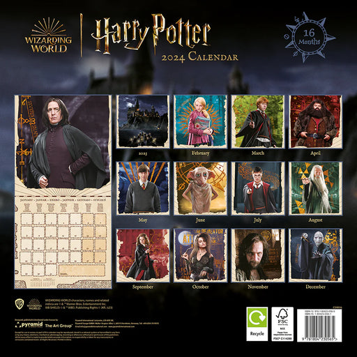 Harry Potter - Magical Foundation - Kalender 2024 | yvolve Shop