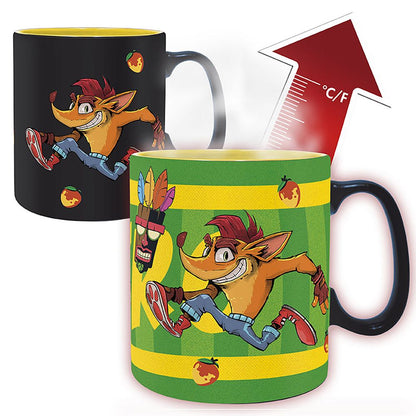 Crash Bandicoot - Nitro - XXL-Farbwechsel-Tasse | yvolve Shop