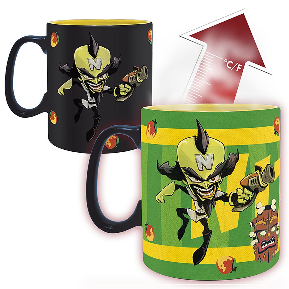 Crash Bandicoot - Nitro - XXL-Farbwechsel-Tasse | yvolve Shop