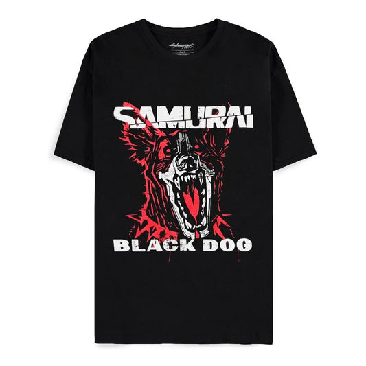 Cyberpunk 2077 - Black Dog Samurai Album - T-Shirt