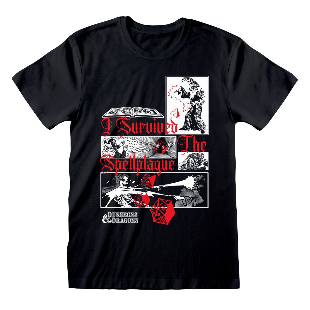 Dungeons &amp; Dragons - I Survived The Spellplague - T-Shirt