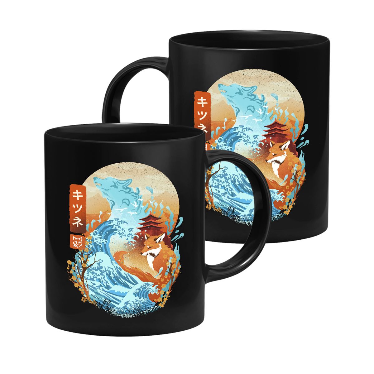 Dan Fajardo - Great Wave Fox - Tasse