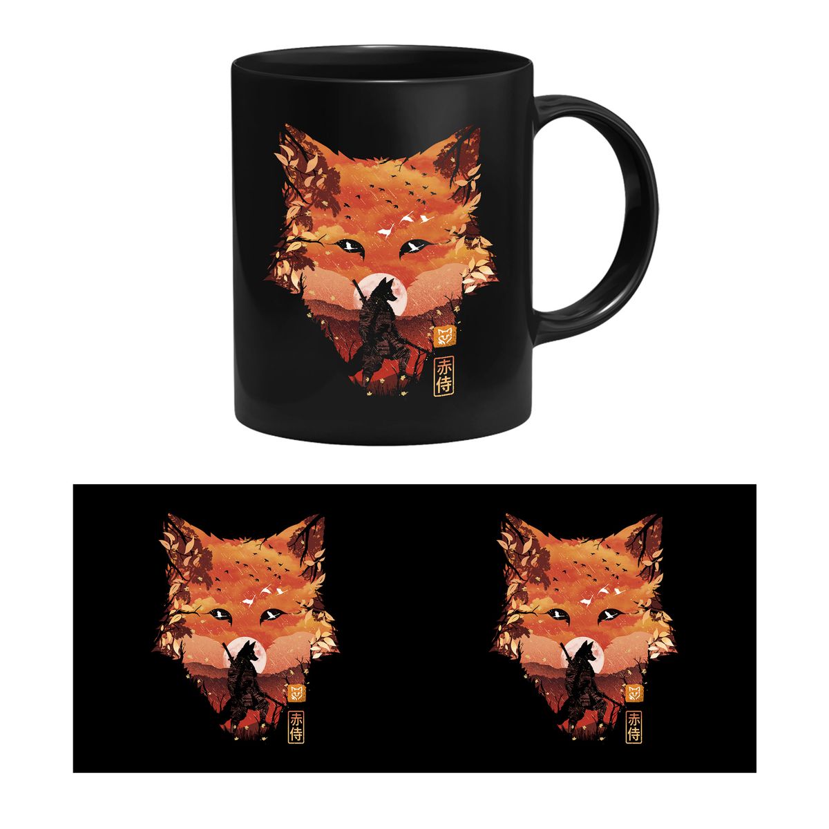 Dan Fajardo - Red Fox Warrior - Tasse