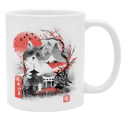 Dan Fajardo - Cherry Blossom Fox - Tasse