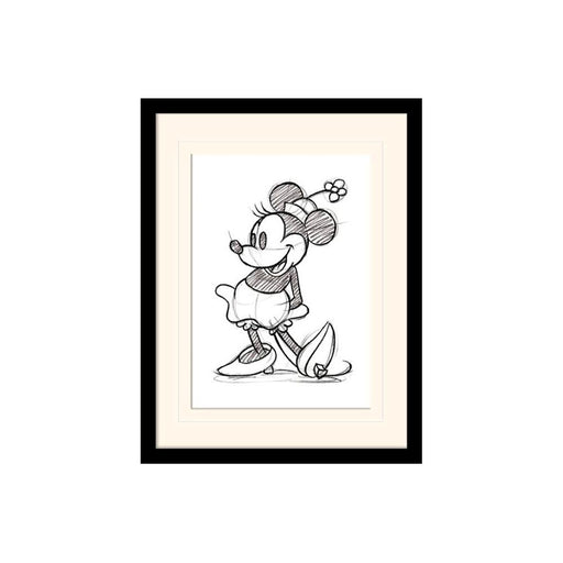 Mickey Mouse - Minnie Mouse Art - Gerahmter Kunstdruck | yvolve Shop