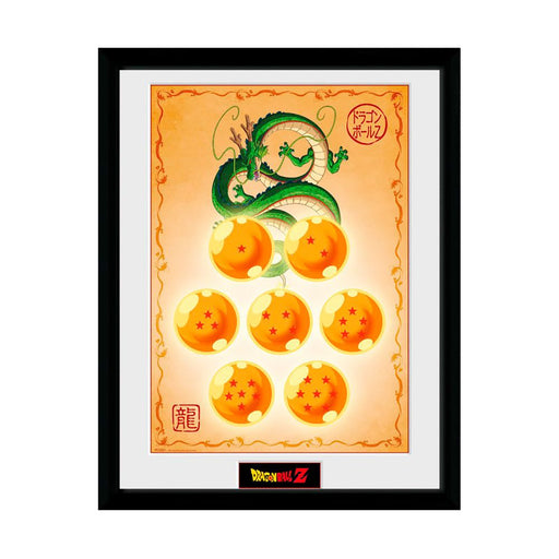 Dragon Ball - Dragonballs - Gerahmter Kunstdruck | yvolve Shop