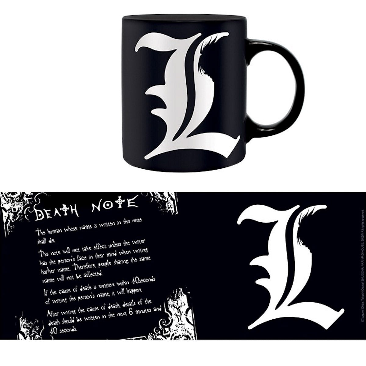 Death Note - Die Regeln - Tasse