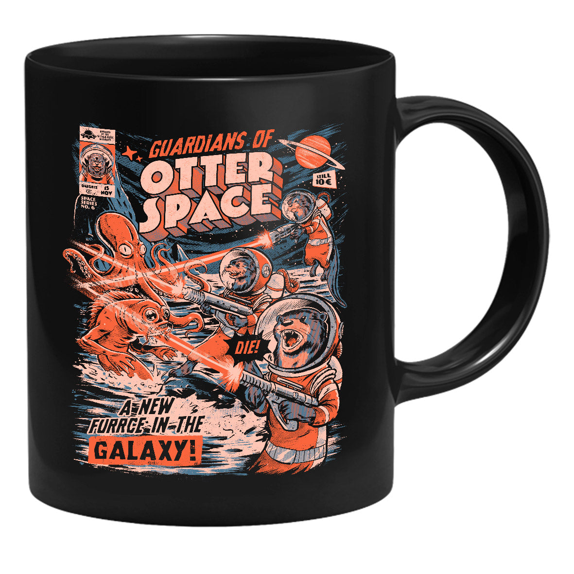Eduardo Ely - Guardians of the Otter Space - Tasse
