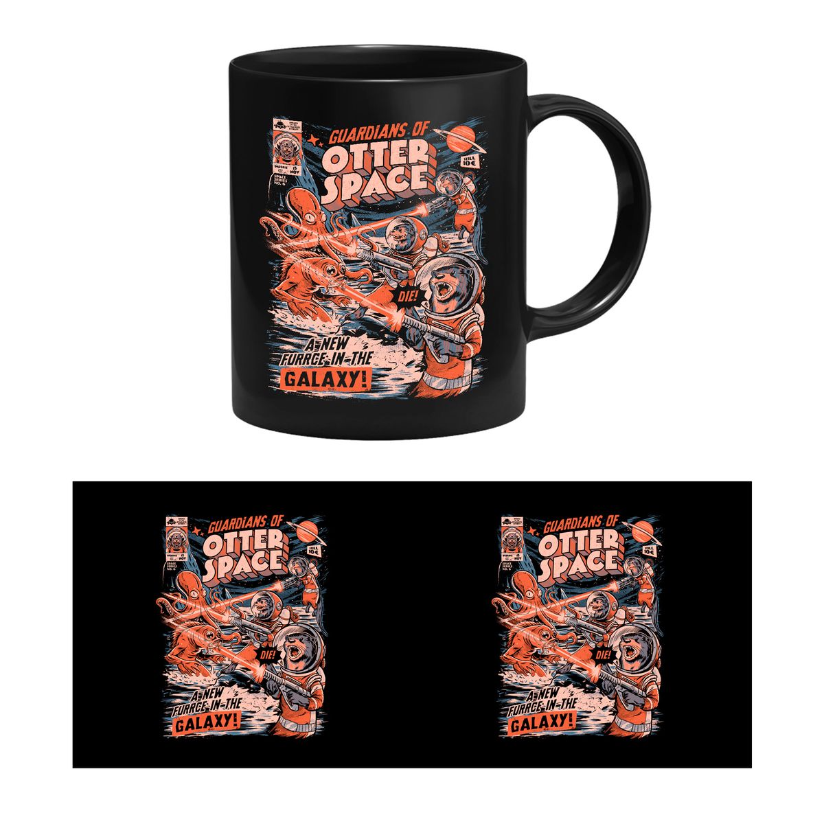 Eduardo Ely - Guardians of the Otter Space - Tasse