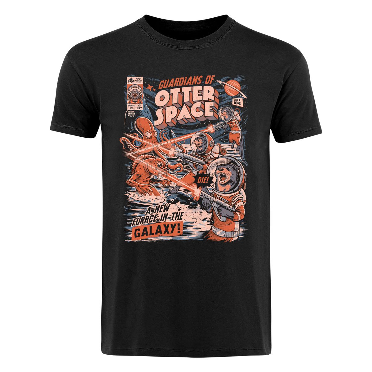 Eduardo Ely - Guardians of the Otter Space - T-Shirt