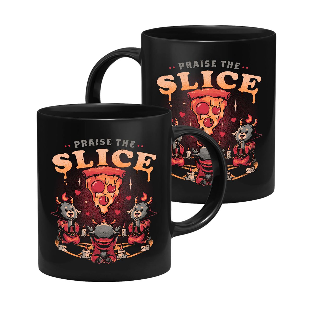 Eduardo Ely - Praise the Slice - Mug