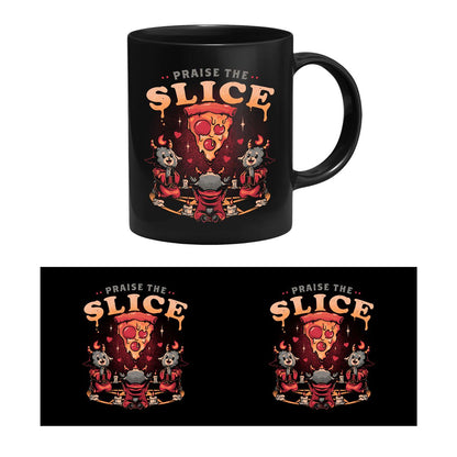 Eduardo Ely - Praise the Slice - Mug