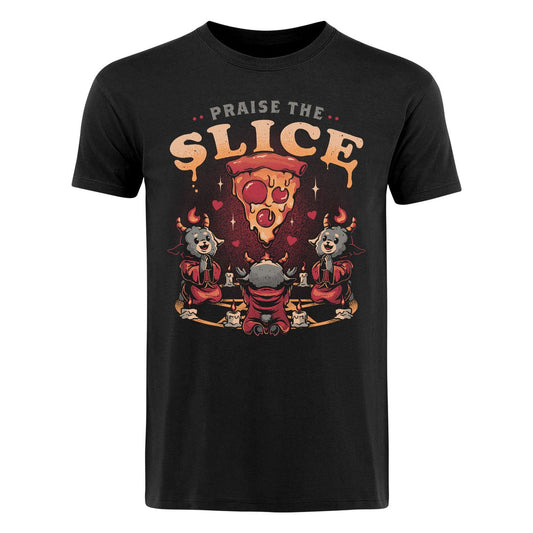 Eduardo Ely - Praise the Slice - T-Shirt