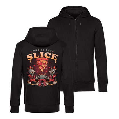 Eduardo Ely - Praise the Slice - Zip-Hoodie