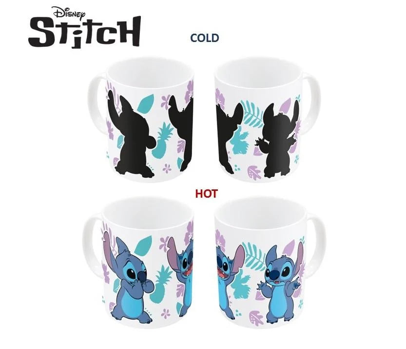 Lilo & Stitch - Silhouette - Farbwechseltasse