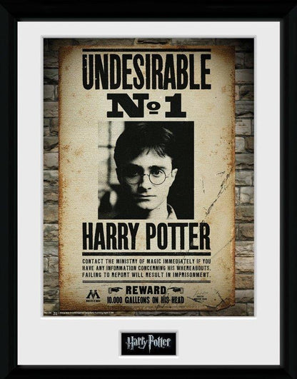 Harry Potter - Undesirable No.1 - Gerahmter Kunstdruck