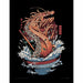 Ilustrata - Dragon Ramen - Gerahmter Kunstdruck | yvolve Shop