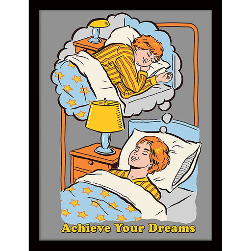 Steven Rhodes - Achieve Your Dreams - Gerahmter Kunstdruck | yvolve Shop