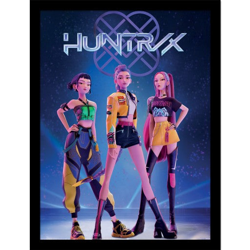 KPop Demon Hunters - Huntrix - Framed Art Print