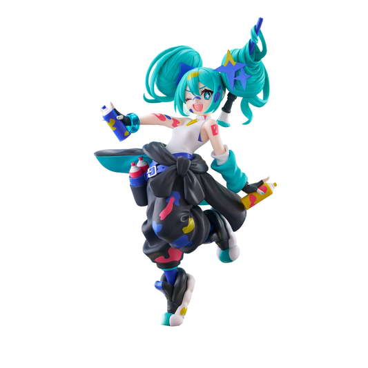 Hatsune Miku - Muchute Paint Girl Another Color Ver. - Figur