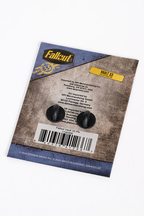 Fallout - Vault 33 - Pin