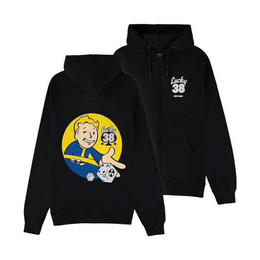 Fallout - Lucky 38 Dice - zip hoodie