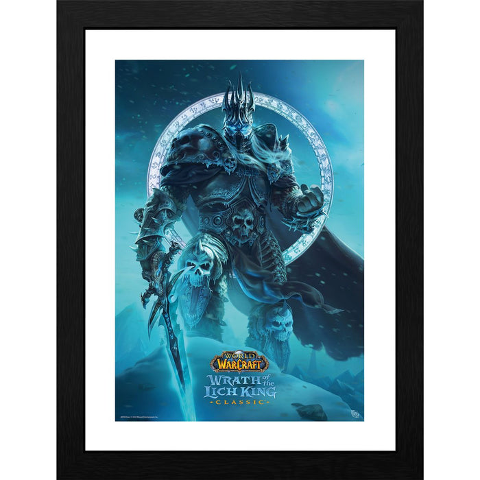 World of Warcraft - Lich King - Gerahmter Kunstdruck