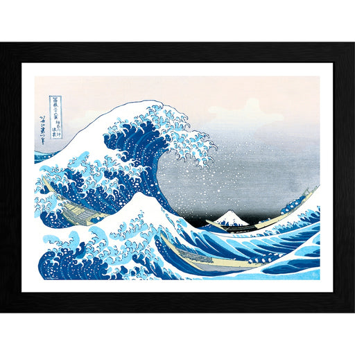 Hokusai - Great Wave - Gerahmter Kunstdruck | yvolve Shop