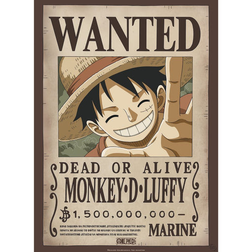 One Piece - Wanted Luffy & Ace - 2 Poster-Set | yvolve Shop