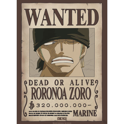One Piece - Wanted Zoro &amp; Sanji - 2 poster set