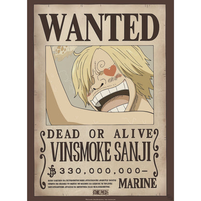 One Piece - Wanted Zoro &amp; Sanji - 2 poster set
