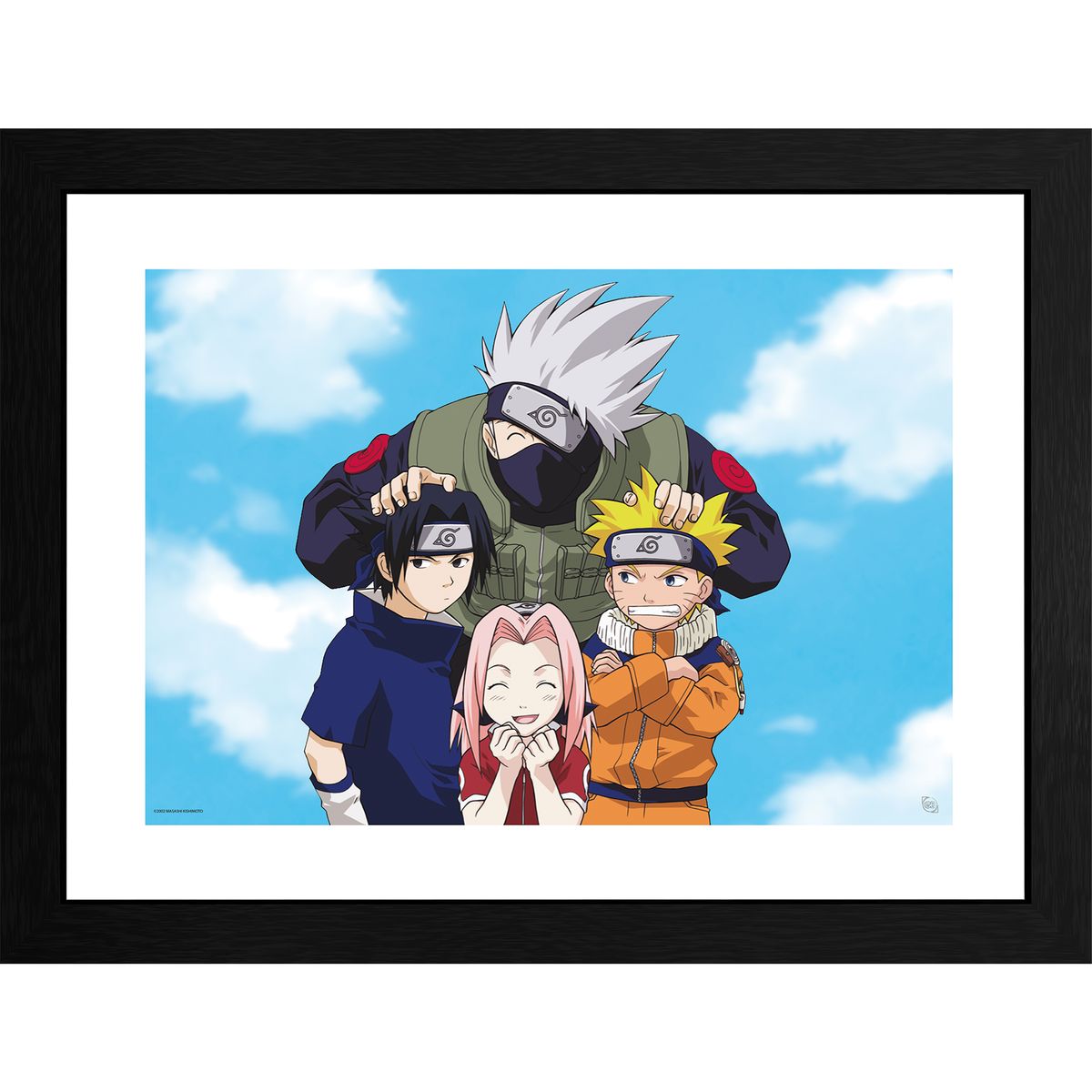 Naruto - Team 7 - Framed Art Print