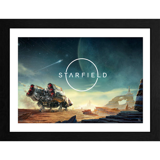 Starfield - Landing - Gerahmter Kunstdruck | yvolve Shop