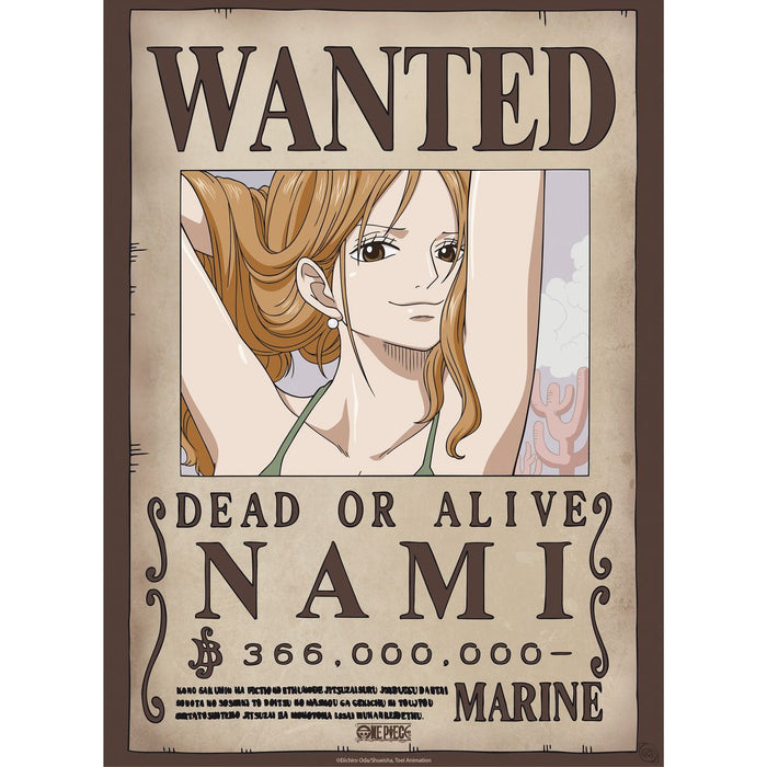 One Piece - Wanted Nami & Robin - 2 Poster-Set