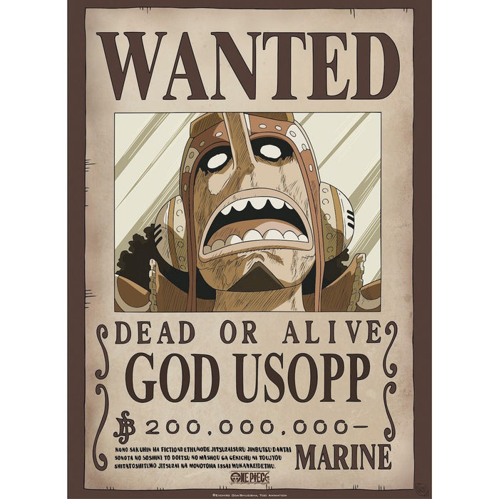 One Piece - Wanted Usopp & Franky - 2 Poster-Set