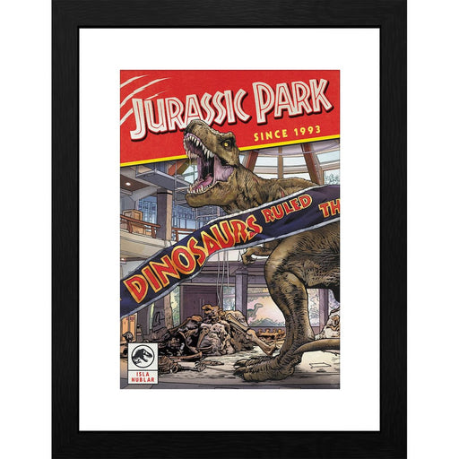 Jurassic Park - Comics -  Gerahmter Kunstdruck | yvolve Shop
