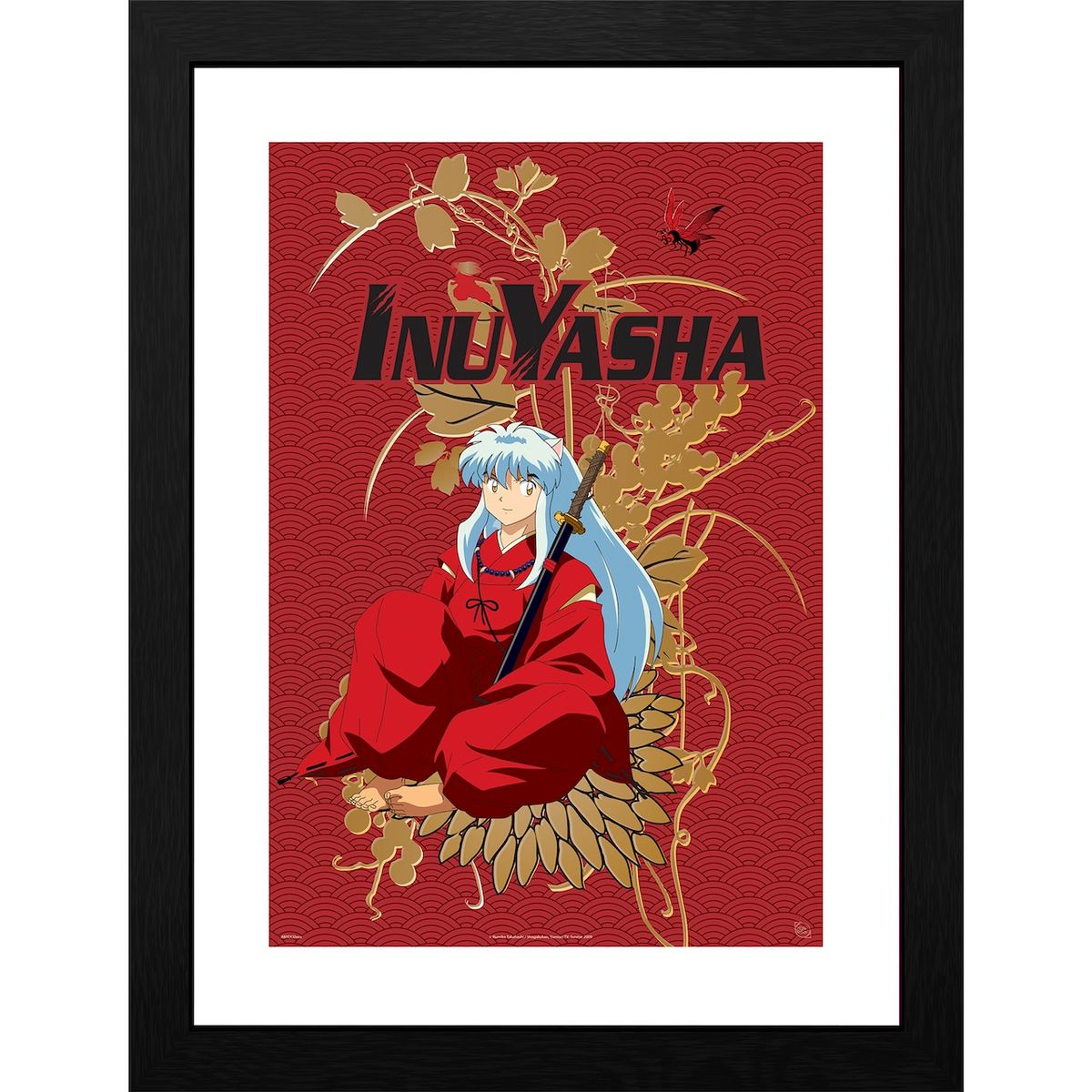 Inu Yasha - Gerahmter Kunstdruck