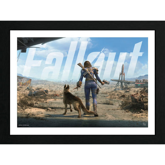 Fallout - Sole Female Survivor - Gerahmter Kunstdruck