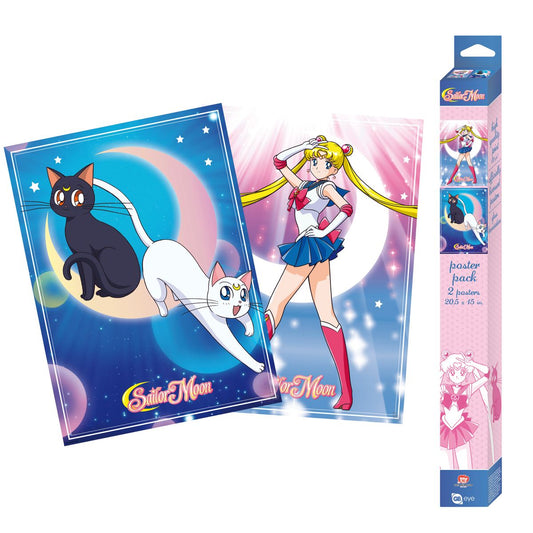 Sailor Moon - Bunny Artemis Luna - 2 Poster Set