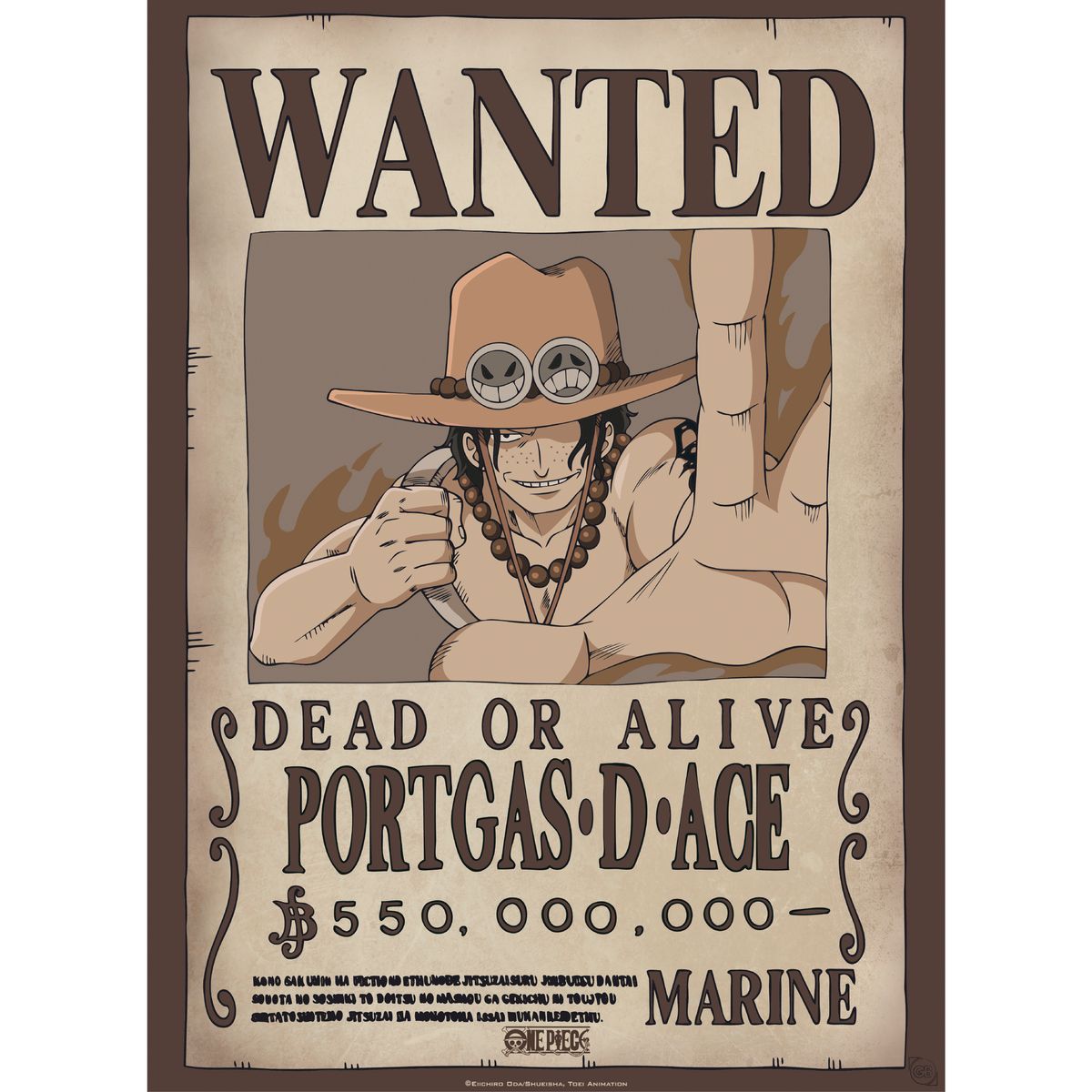 One Piece - Wanted Sabo &amp; Ace - 2 poster set