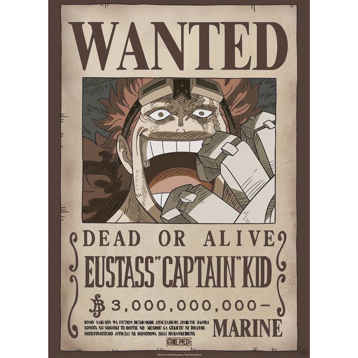 One Piece - Wanted Law & Kid - 2 poster set – yvolve Shop