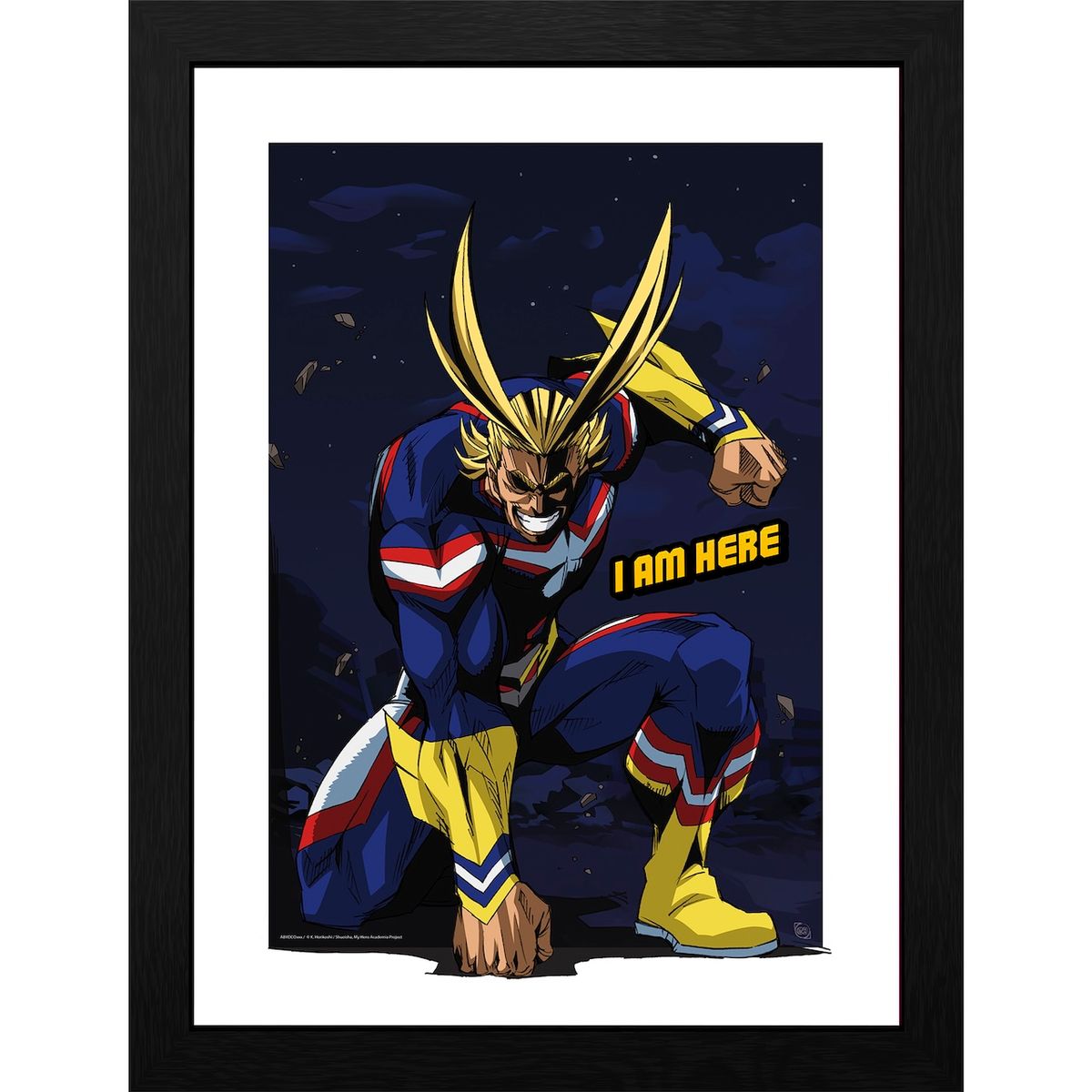 My Hero Academia - I Am Here - Gerahmter Kunstdruck