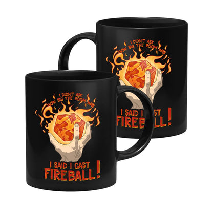 GlassStaff - I Cast Fireball - Mug