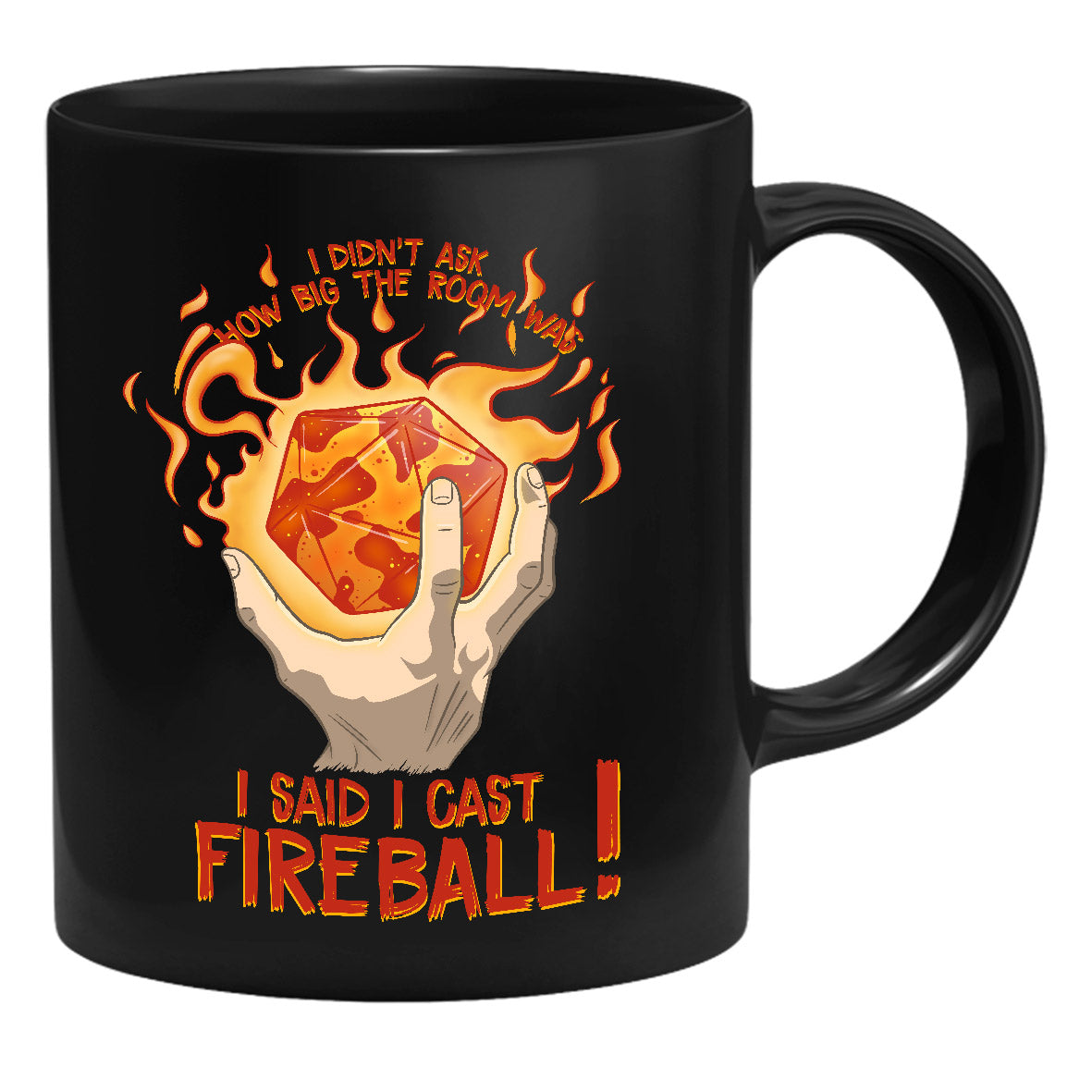 GlassStaff - I Cast Fireball - Mug