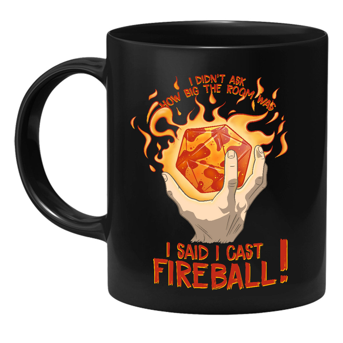 GlassStaff - I Cast Fireball - Mug