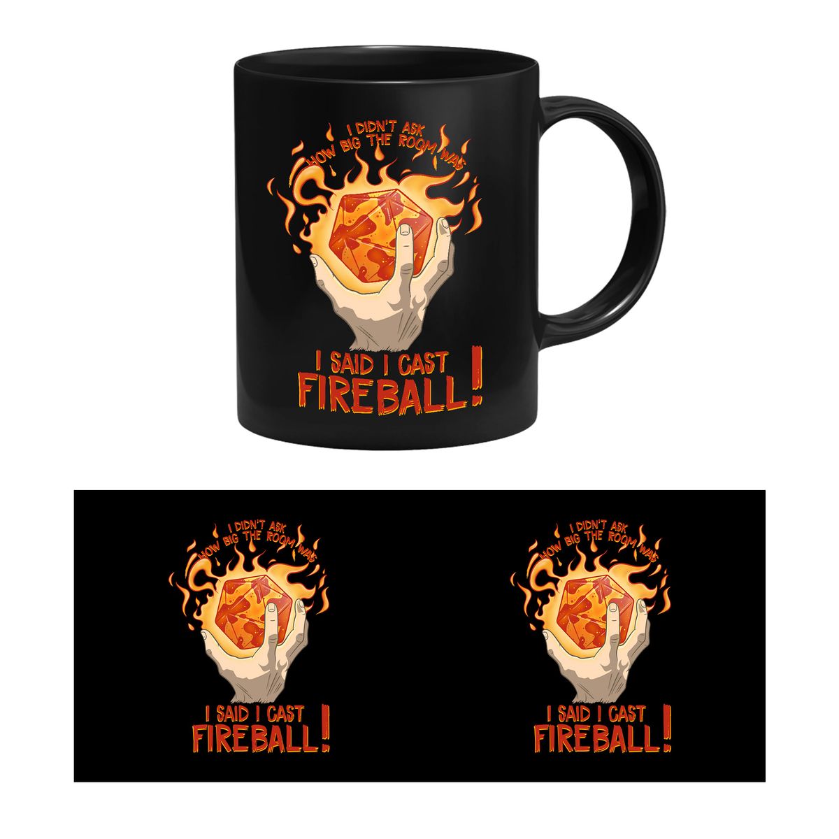 GlassStaff - I Cast Fireball - Mug